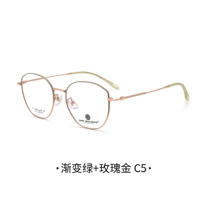 C5 Gradual green+rose gold