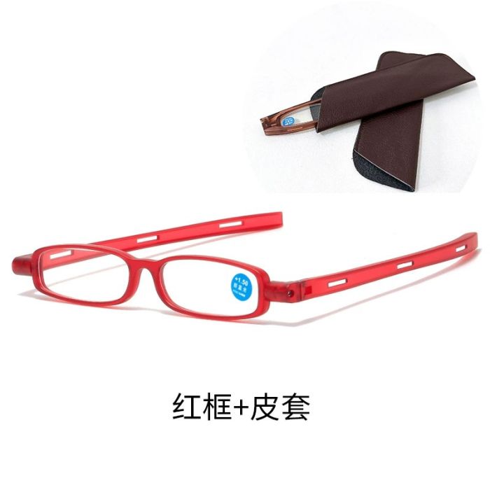 C2 Red+leather case
