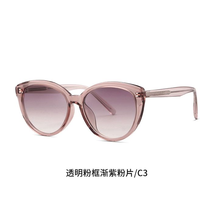 C4 Trans pink+gradual purple lenses
