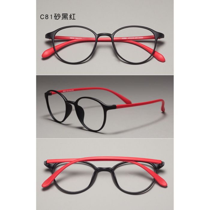 C81 Matte black+matte red