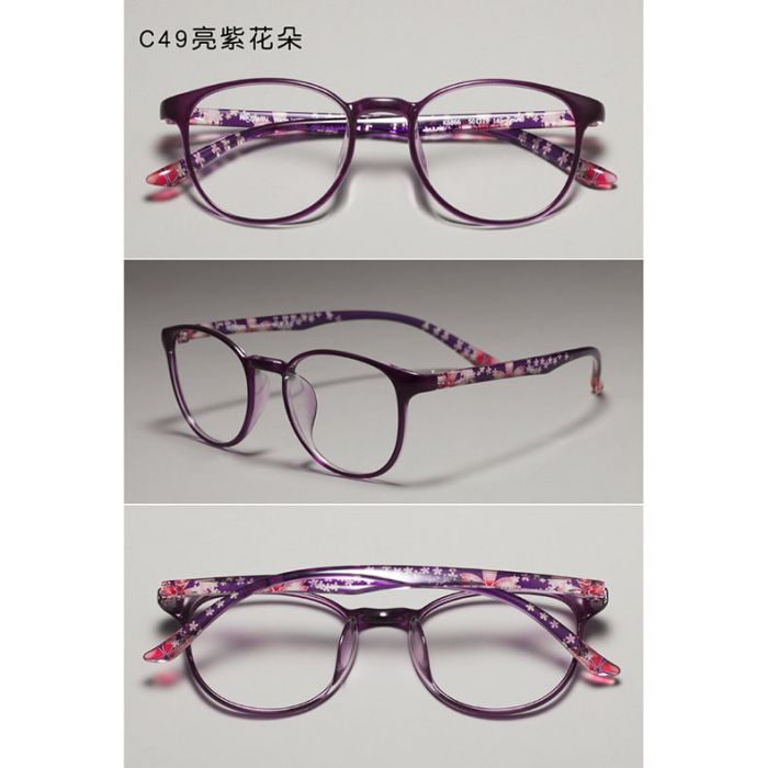 C49 Shiny purple flower