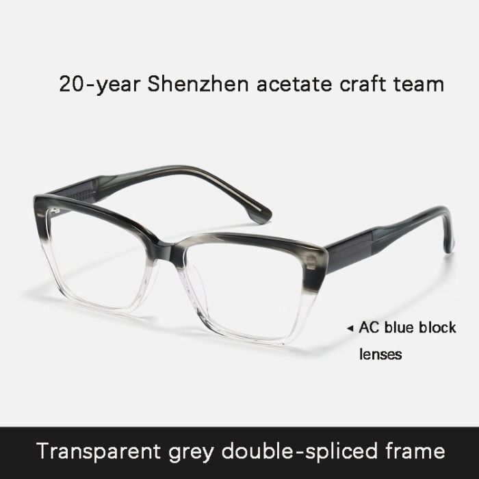 C5 Transparent grey double-spliced frame