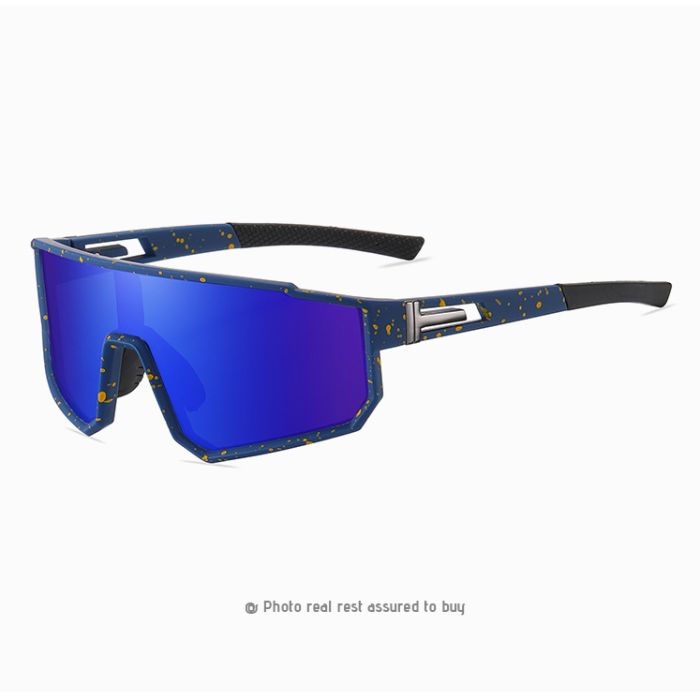 C6 Blue spot frame/dark blue lenses