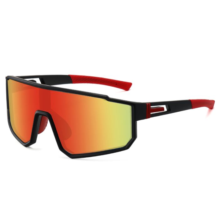 C4 Black frame/orange red lenses