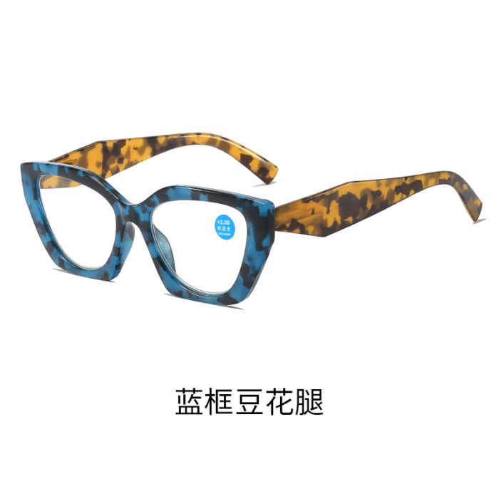 C4 Blue frame+demi temples