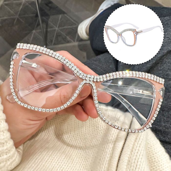C6 Khaki frame+trans temples(diamond)