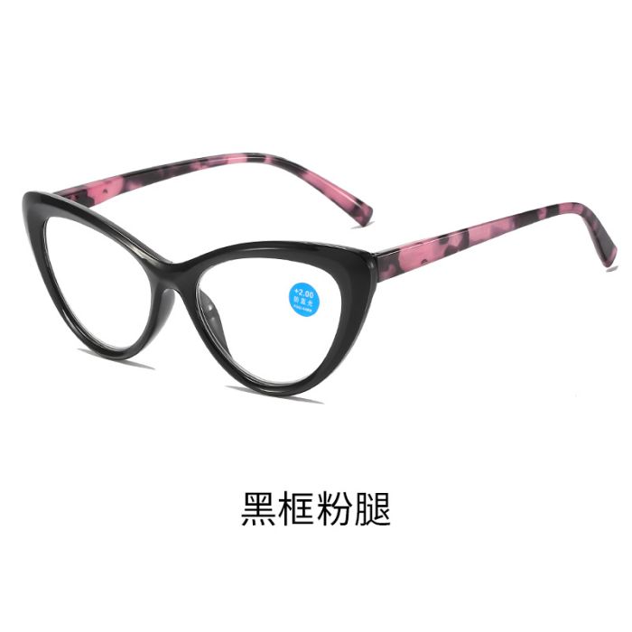 C3 Black frame+pink temples