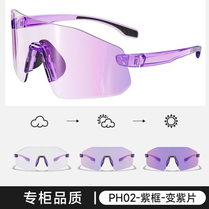 C2 Purple frame+photopurple lenses
