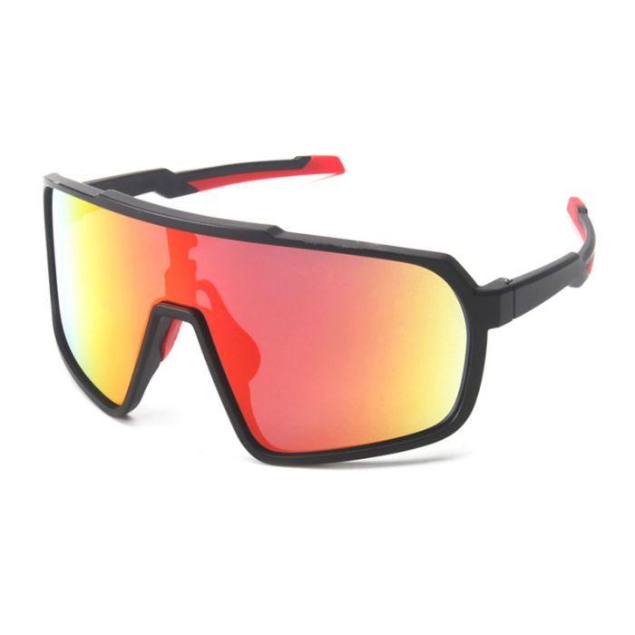C2 Matte black/red revo lenses