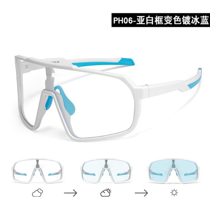 C5 Matte white/photo ice blue revo