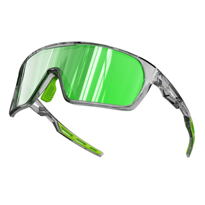 C6 Clear/grey with green