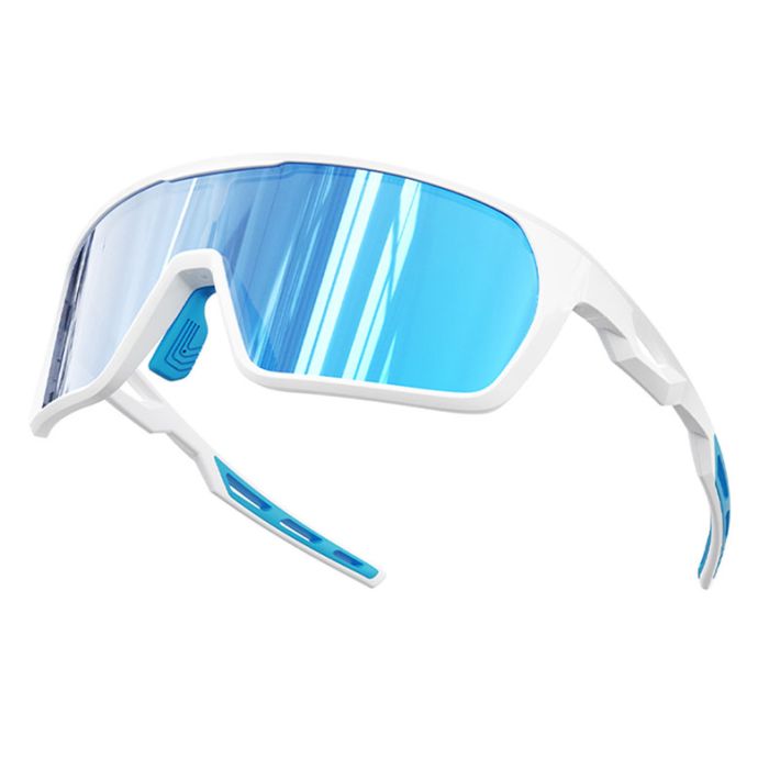 C2 Shiny white/grey with ice blue coating