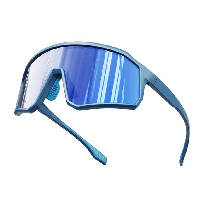 C5 Matte blue/grey with blue coating lenses
