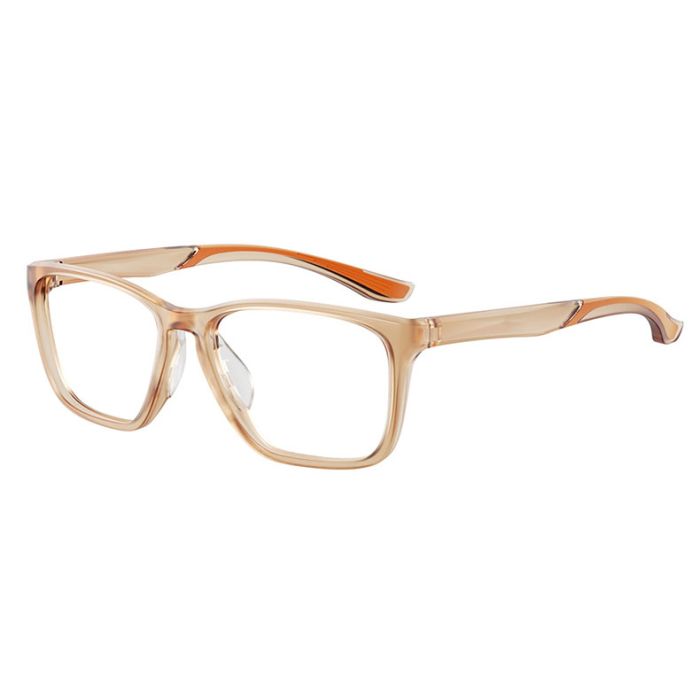 C6 Matte translucent brown+orange