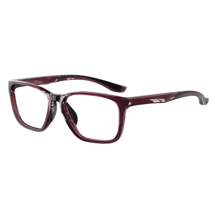 C4 Shiny trans wine red+black